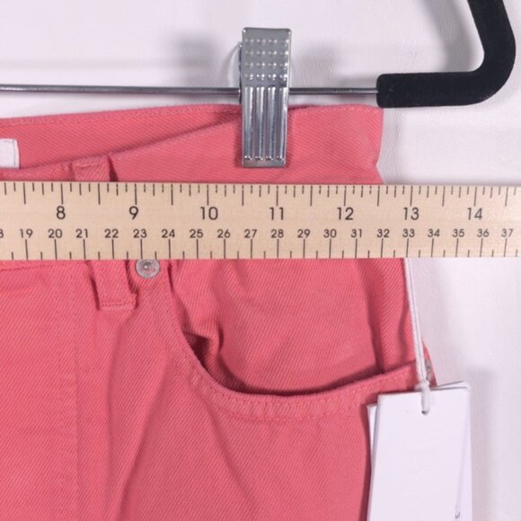 NWT BOYISH The Toby Straight Jeans Pretty Pink Tapered High Waist Button Fly 26 - Picture 10 of 16